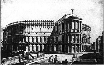 Rekonstruktion des Theaters des Pompeius