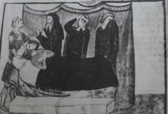 Der Tod Heinrichs VII. in Buonconvento, Giovanni Villane