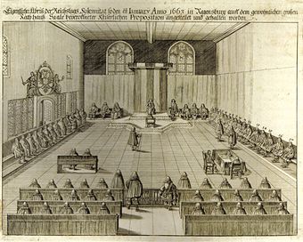 Immerwährender Reichstag 1663, Kupferstich