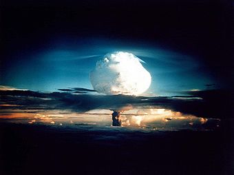 Explosion von Ivy Mike, der ersten Wasserstoffbombe