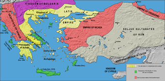Nachfolgestaaten des Byzantinischen Kaiserreichs