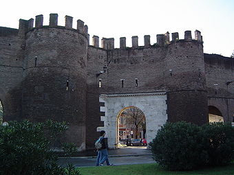 Die Porta Pinciana heute