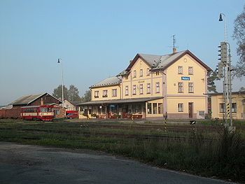 Bahnhof in Wallern