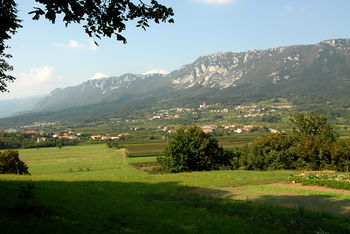 Gora, Budanje und Duplje (bei Vipava) als Schauplätze der Schlacht