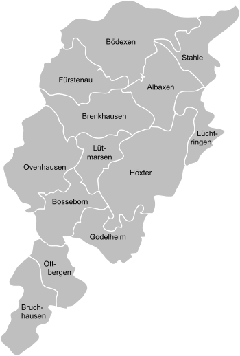Höxter Ortsteile.svg