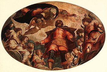 Tintoretto: Glorie des hl. Rochus von Montpellier