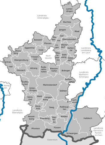 Municipalities in OAL.svg
