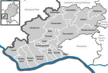 Municipalities in RÜD.svg