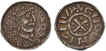 Pfennig Kaiser Konrads II., Münzstätte Regensburg ca. 1025