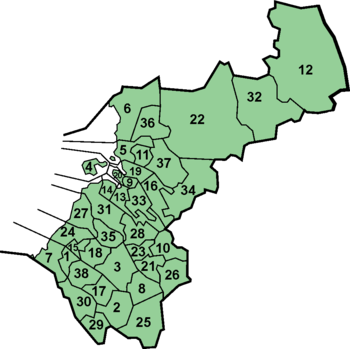 Gemeinden von Nordösterbotten