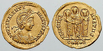 Solidus Valentinians III.