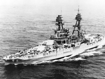 USS Pennsylvania underway off New York City, 31 May 1934