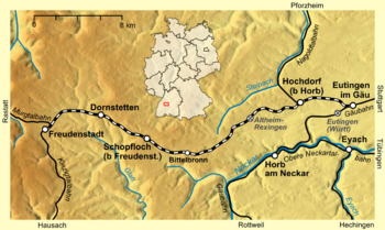 Strecke der Gäubahn (Eutingen–Freudenstadt)