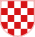 Croatia, Historic Coat of Arms, first white square.svg