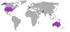 Mitgliedsstaaten der SEATO