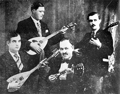 Foto des Piräeus Quartetts (Mitte 1930)