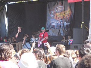 The Vandals auf der Warped Tour 2007.