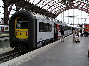 Reihe 96 im Bahnhof Antwerpen Centraal