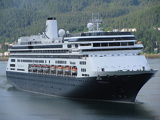 MS Volendam in Juneau, AK, USA