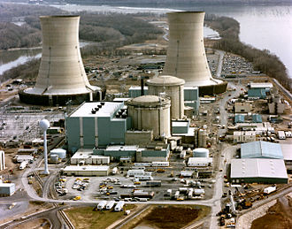 Kernkraftwerk von Three Mile Island, in dem es 1979 zur Kernschmelze kam