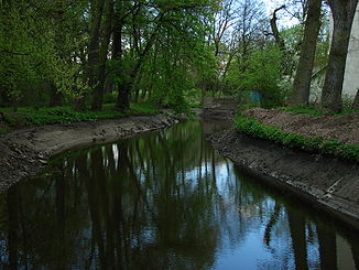 Der Fluss bei Pelplin