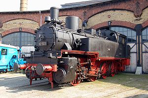 92 503 im Eisenbahnmuseum Bw Dresden-Altstadt