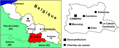 Arrondissement Cambrai
