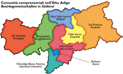 Bezirksgemeinschaften Südtirols