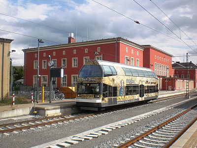 Strecke der Dessau-Wörlitzer Eisenbahn