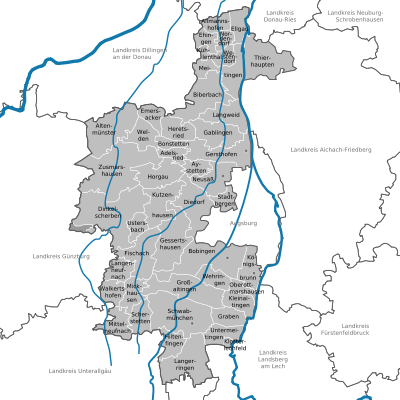 Municipalities in A.svg