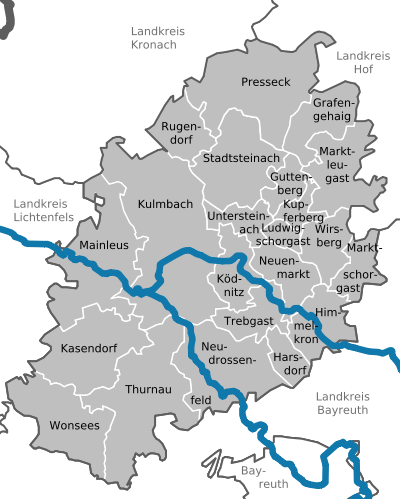 Municipalities in KU.svg