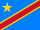 Nationalflagge der Demokratischen Republik Kongos