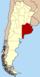 Lage der Provinz Buenos Aires