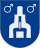 Wappen der Gemeinde Sandviken