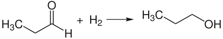 Darstellung von 1-Propanol aus Propionaldehyd