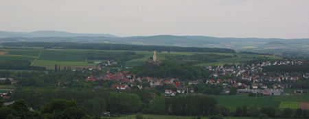 Panorama von Felsberg