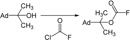 Synthese des ADPOC-Fluorids.