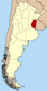 Lage der Provinz Entre Ríos