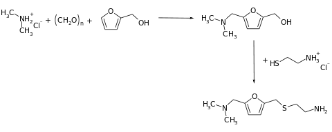 Ranitidine synthesis part 1.svg