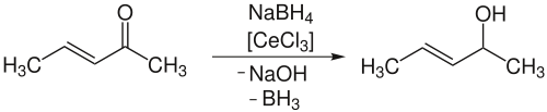 Luche-Reduktion eines α,β-ungesättigten Ketons