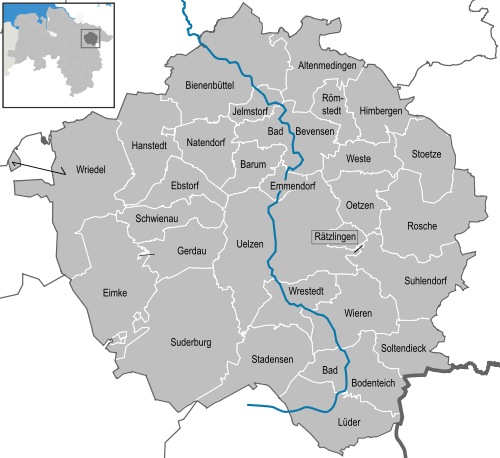 Municipalities in UE.svg