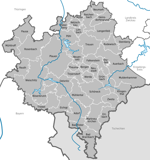 Municipalities in V.svg