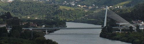 Ponte Nova über den Mondego bei Coimbra