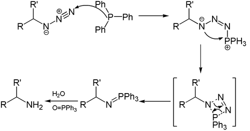 Reaktionsmechanismus der Staudinger-Reaktion