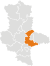 Lage des Landkreises Anhalt-Bitterfeld in Sachsen-Anhalt