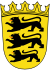 Kleines Wappen von Baden-Württemberg