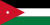 Die Nationalflagge Jordaniens
