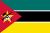Flagge Mosambiks