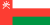 Die Nationalflagge des Oman