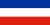 Flagge Jugoslawiens